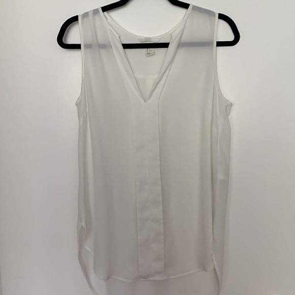 H&M | Lightweight Collarless Blouse Sz 6 US - Picture 2 of 4